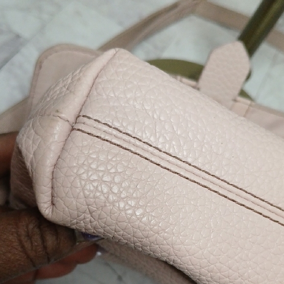 Fossil Blush Leather Crossbody Bag - Picture 7 of 8